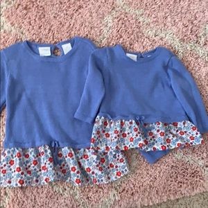 BUNDLE sweaters- size 3T and size 3-6 months
